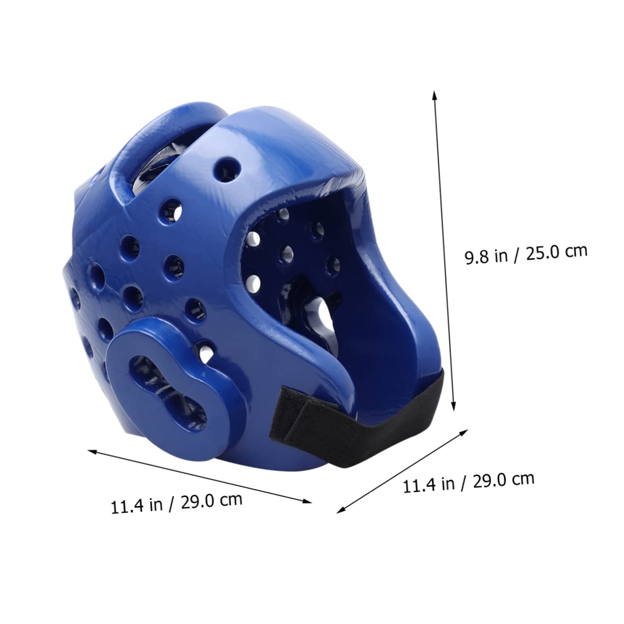 INOOMP Casco in Eva Per Kickboxing Casco Da Combattimento Per Ragazzo Ragazza Per Taekwondo Protezione Per Testa Ventilata Design Prese D'aria Adatto Per Allenamenti e Competizioni Legger
