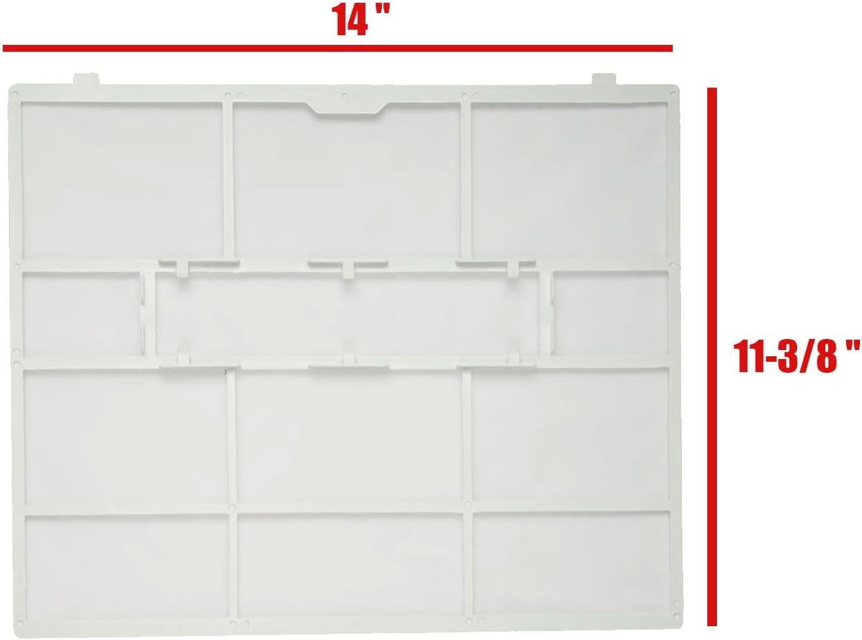 Compatible with Trane 4MXW16 4MXW23-Series Mini split Ductless Air Filters 18000 BTU 4MXW2318A10N0AA 4MXW1618A10N0AA 2Pack