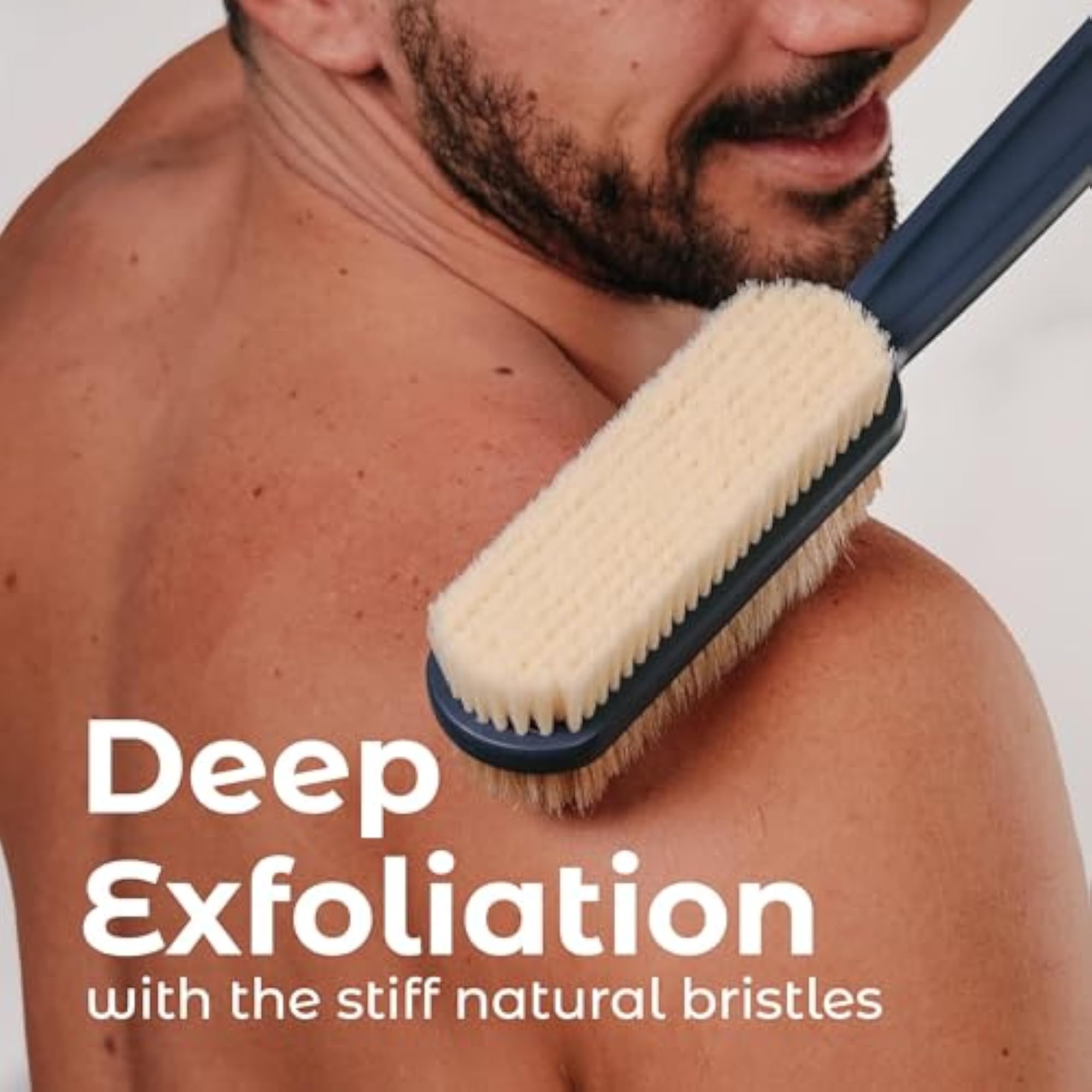 Shower Brush Back Scrubber Dual-Sided Body Brush