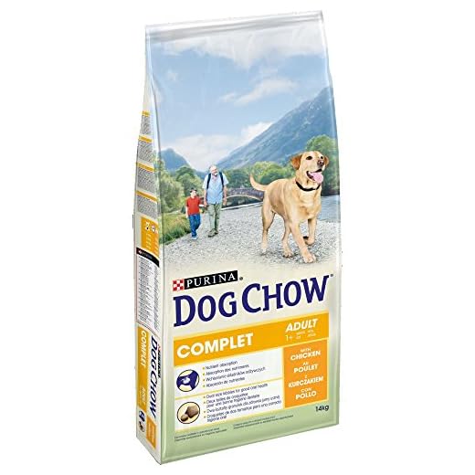 Dog Chow Perro Completo Pienso con Pollo para Perro Adulto 14 kg