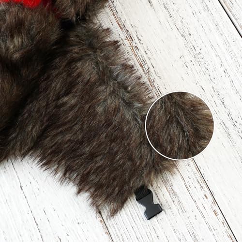 Image of ONWAY Trapper Hat Winter Hats for Women Men with Faux Fur Ear Flaps
