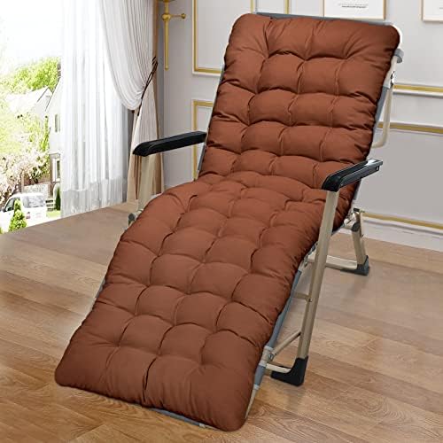 Misvayli Sun Lounger Cushion, Thick Garden Recliner Relaxer Chair