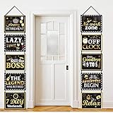 Retirement Party Decorations Happy Retirement Banner Retired Yard Sign Retirement Party Suppliers Hanging Cards Decorating Kit