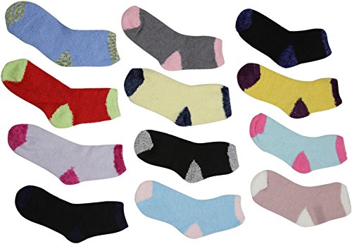 Image of ToBeInStyle Women's Pack of 6 Assorted Style Winter Socks