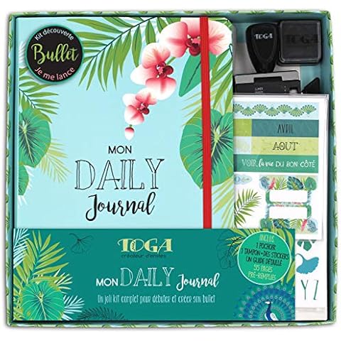 DRAEGER PARIS 1886 Bullet Journal Kit-The Method, Paper Cardboard, Green, A5 Cover