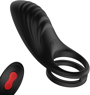 Sex Ring Vîbrâdorêsmûjer Sèxúal com Mândô,Sêxùâl para Mùjêres,Função de aquecimento,Jùgùêtês Sêxùâles,Pênès Sêxùâles para Mùjêres Püṋtô G,100% à prova d'água,12 modos CSZ