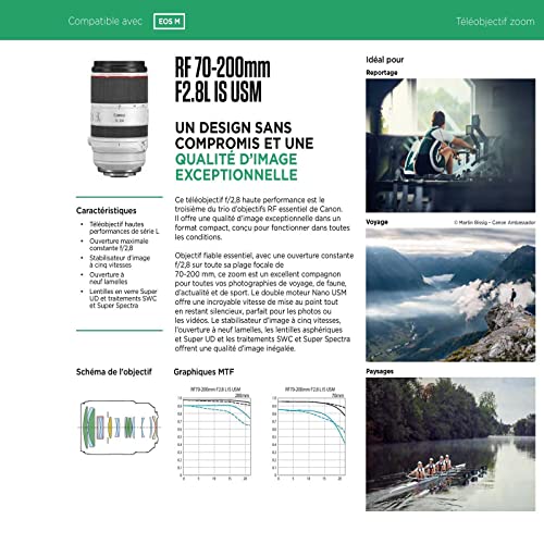 CANON Objectif RF 70-200mm F/2.8 L is USM