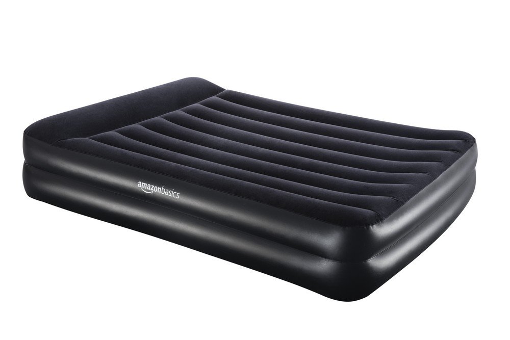 Luftmatratze Selbstaufblasend CHERIMOR , Gästebett Mit Integrierter Pumpe In 3 Minuten, Lecksicherung Aufblasbare Matratze Für Camping & Heimgebrauch 203x152x46cm, 363KG Max Luftbett 2 Personen