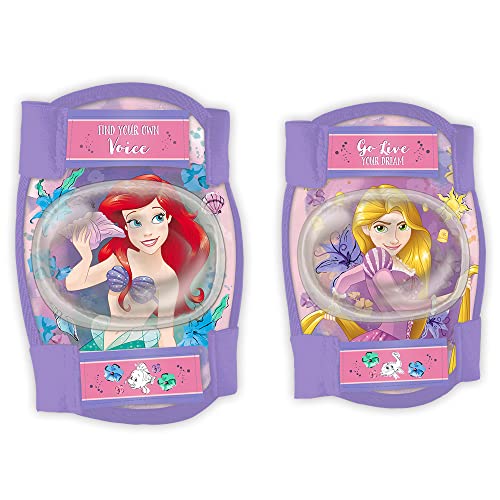 Genouillères et coudières Disney Princesse pour rouler en toute sécurité au parc