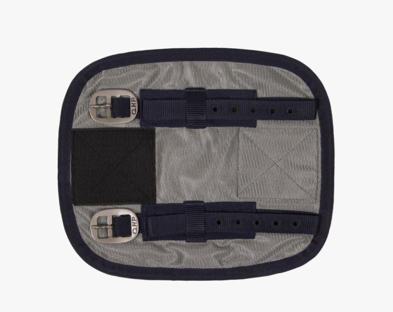 Extensión de pecho para manta de mosca QHP gris accesorio de caballo
