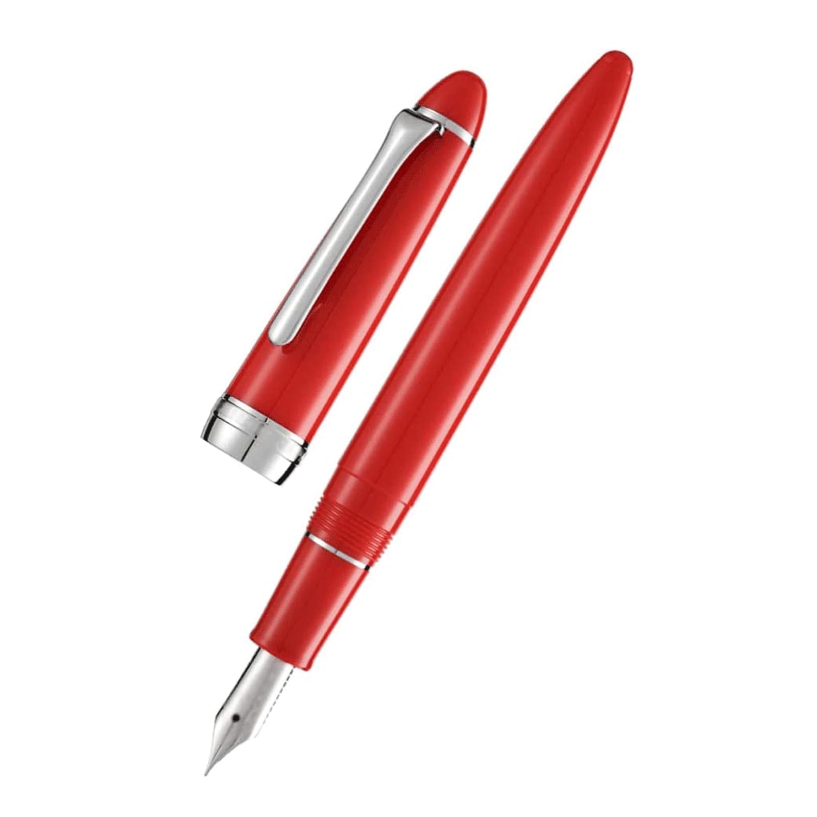 Hochwertiger Füllfederhalter mit 0,4 mm feiner Feder for sanftes Schreiben, Kalligrafie und luxuriöse Signatur – ideal for Damen und Herren.(Purple)
