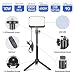 UBeesize 2er-Pack LED Videolicht Dimmbares Kamera Licht mit Einstellbar Stativ Ständer und Farbfilter für Videokonferenzen Beleuchtung/Spielestreaming/YouTube-Videofotografie