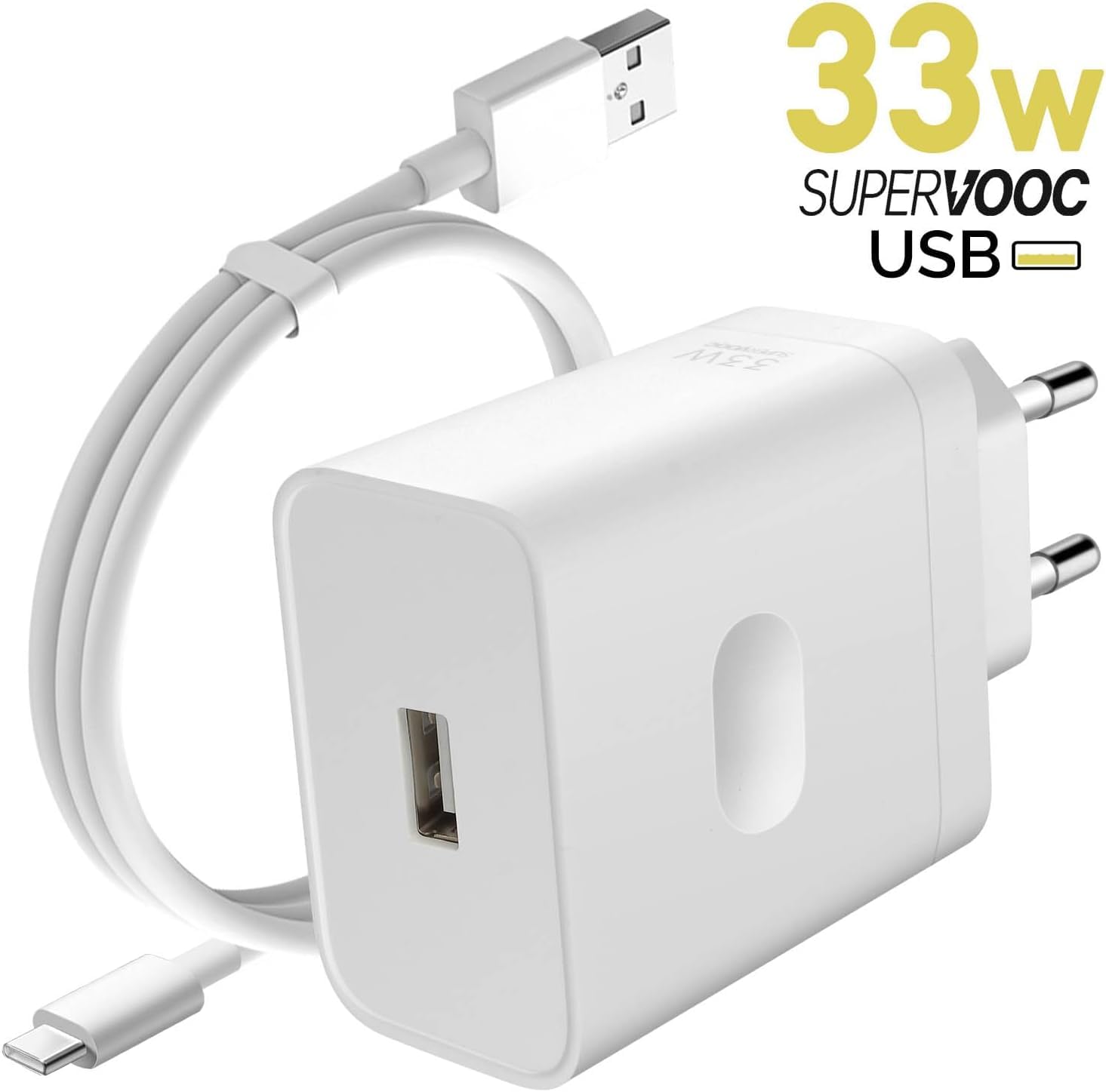 Caricatore USB C 80W per Reale 14 Pro+ 13 Pro+ 13 5G, SUPERVOOC