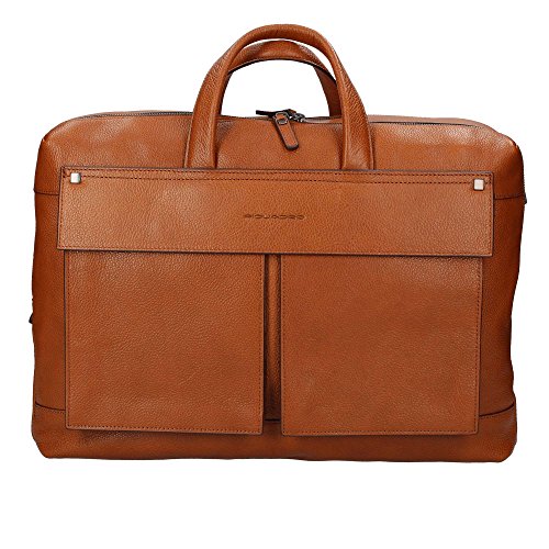 Preisvergleich Produktbild Piquadro Schulranzen, Cuoio Tabacco (Braun) - CA3988S85 / CU