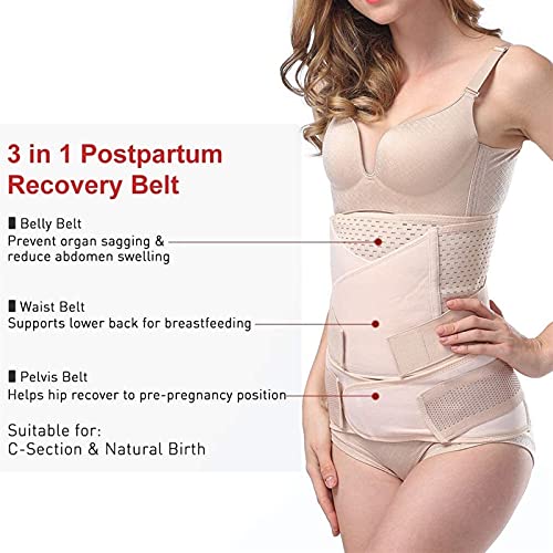 Faja Postparto 3 en 1 para Soporte Lumbar y Cintura miniatura 3