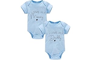 Viuluti I Love Daddy Baby Boy Clothes - Funny Infant One-Piece Bodysuit