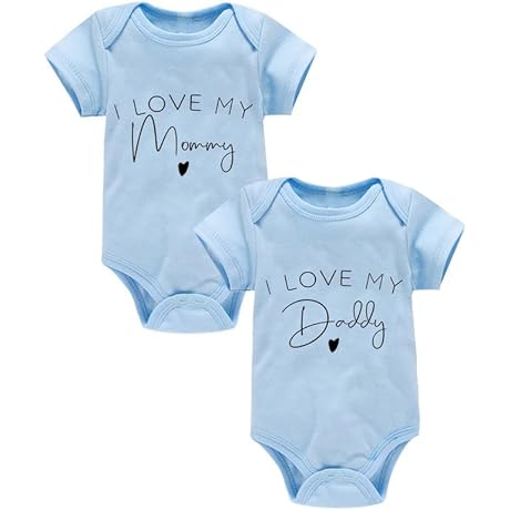 Viuluti I Love Daddy Baby Boy Clothes - Funny Infant One-Piece Bodysuit