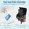 9 Pack Assembled Aquarium Filter Cartridge for Marineland Rite-Size A, Fish Tank Filters Cartridges Fit for Aqua-Tech EZ-Change #1, 5-15 Power Filter and for Marineland Penguin Power Filters 75 & 100 #4