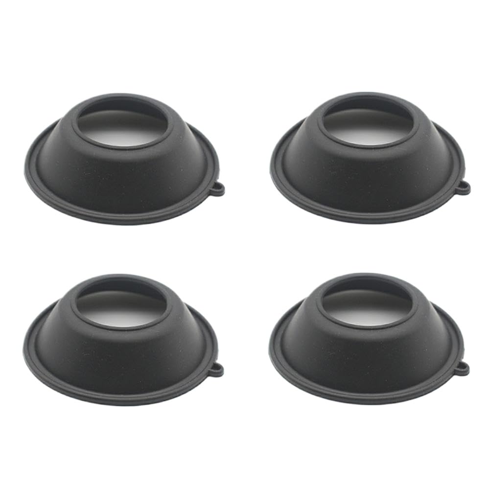 Membrana de Vacío de Goma para Carburador Compatible con Honda VLX400 Steed400 4 Unidades