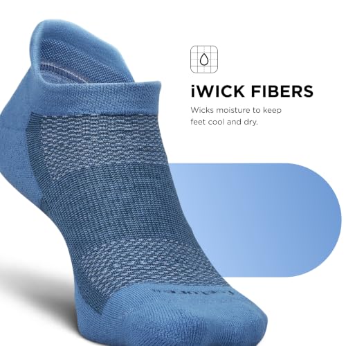 Image of Feetures High Performance Ultra Light Ankle Sock - No Show Socks for Women & Men with Heel Tab
