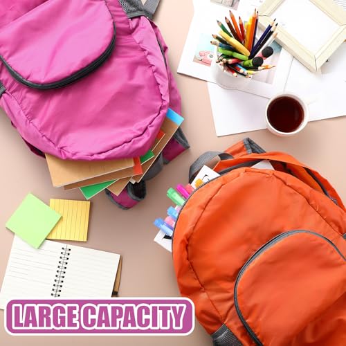 Image of Eccliy 50 Pack Backpacks Bulk 17 Inches Back Pack Basic Backpack for Adult Lightweight Outdoor Travel Bookbags(6 Vibrant Color)