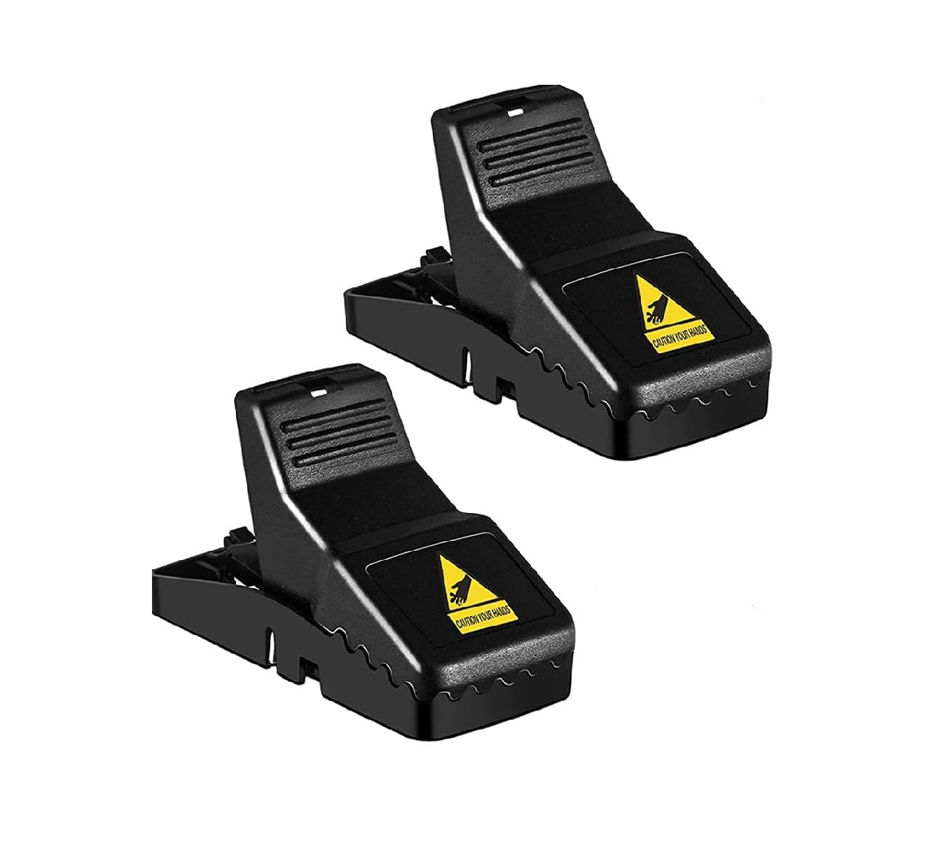 Reusable Rat & Mouse Traps – Heavy Duty Snap Trap for Mice, Rats & Rodents | Safe No Poison Pest Control for Home, Garden, Patio Indoor Outdoor Use (Pack of 4)