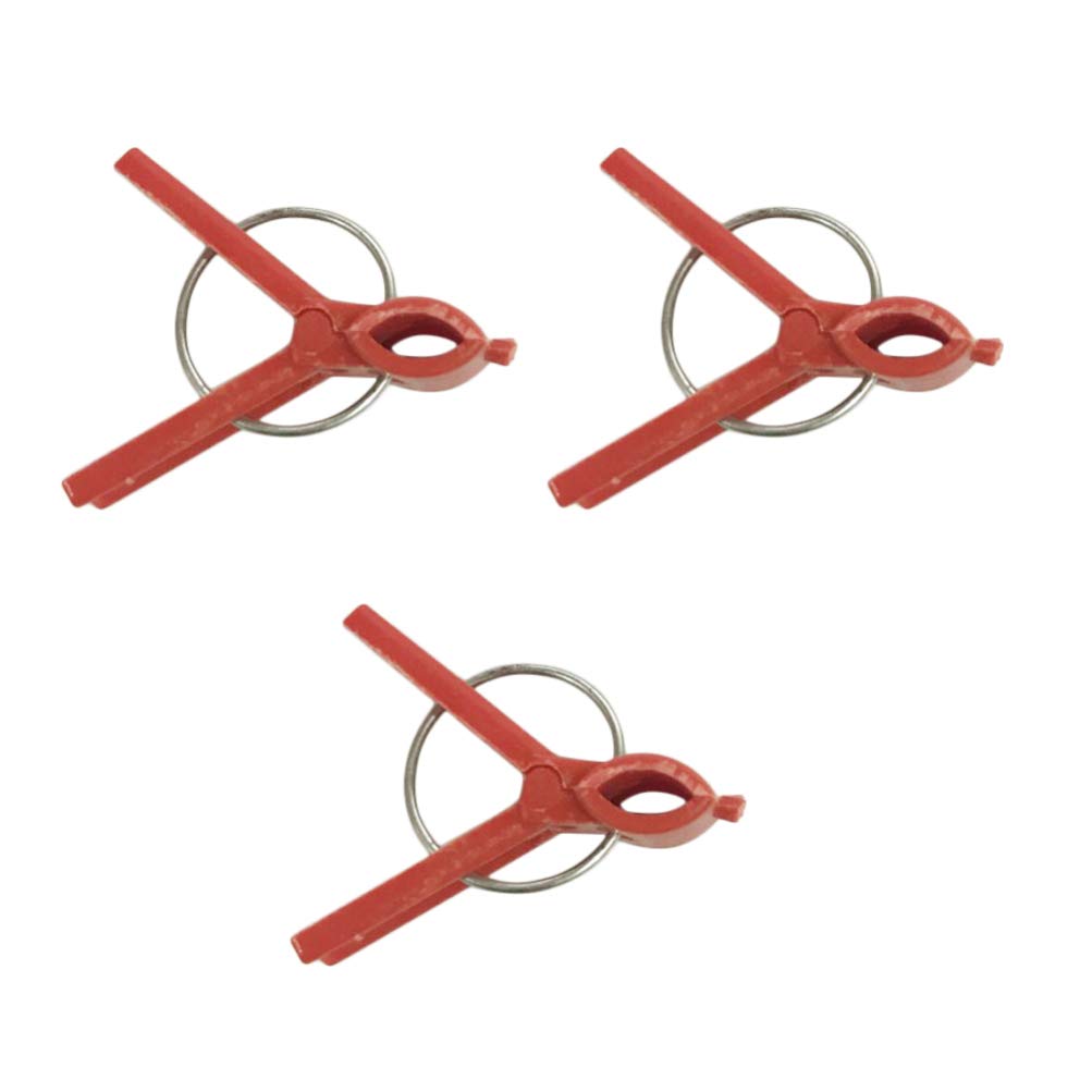 Happyyami 150 Pieces Round Mouth Plastic Grafting Clip — Plant Support Clips — Flower Connector Trellis Clips — Vine Fixing Clips for Vegetables, Tomato, Watermelon Gardening Tool (Dark Red)