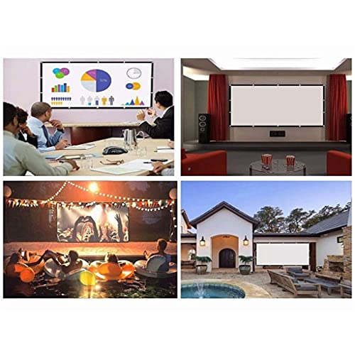 Pantalla para proyector plegable 150 pulgadas 16:9 portátil miniatura 4