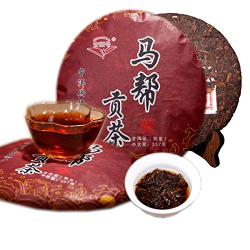 通用 Té cocido PU er Tea Cake Seven Son Gong Cha Chinese Yunnan Black Tea 357g