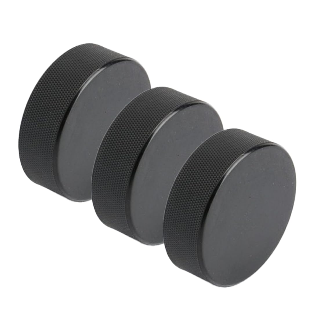 Set 2 Dischi Da Hockey Su Ghiaccio - In PVC, Leggeri, Per Allenamento E Partite - Foto 5