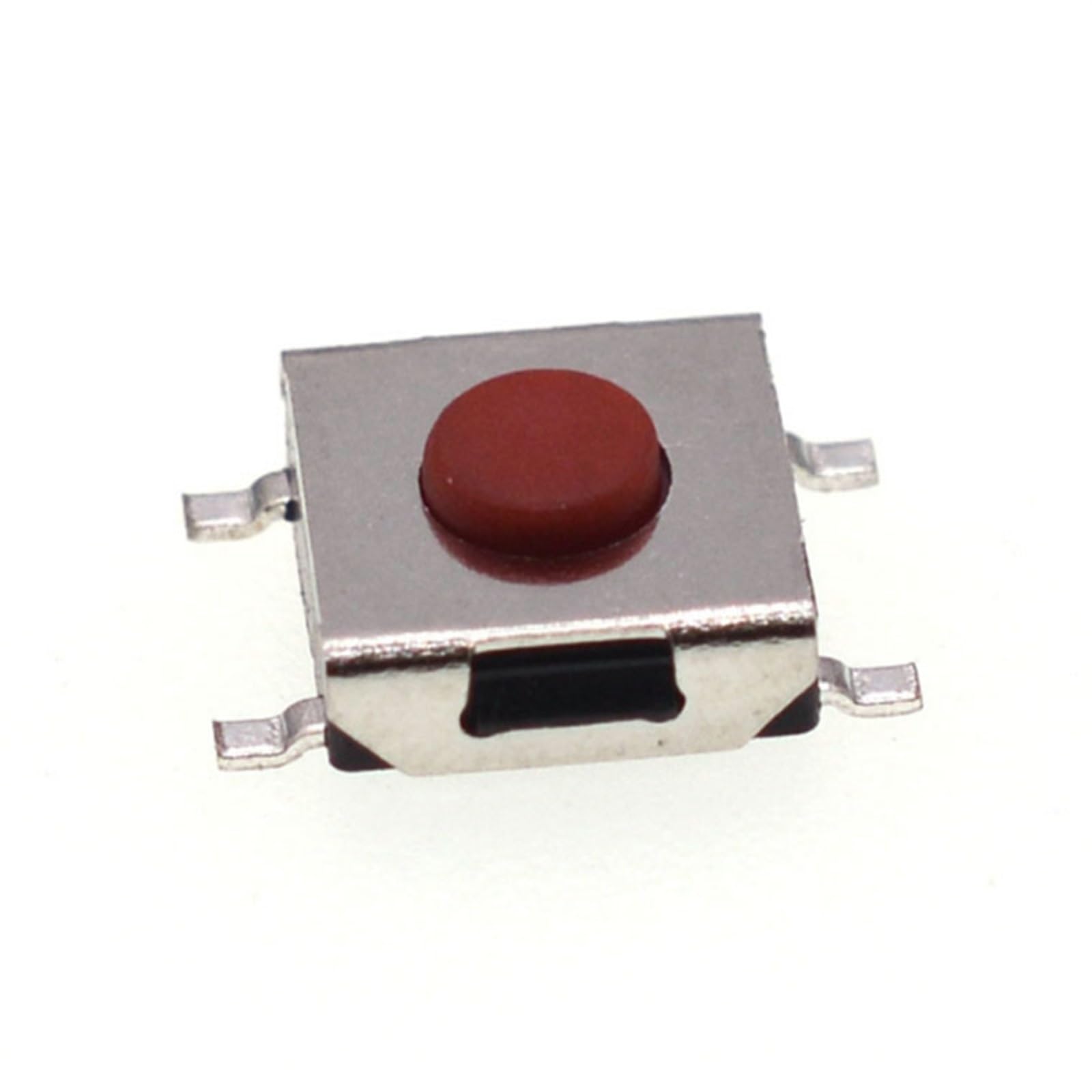 100 PZ 6 * 3.1 mm SMD Switch 4 Pin Touch Micro Interruttori a pulsante Rosso Tact 6x6x3.1mm