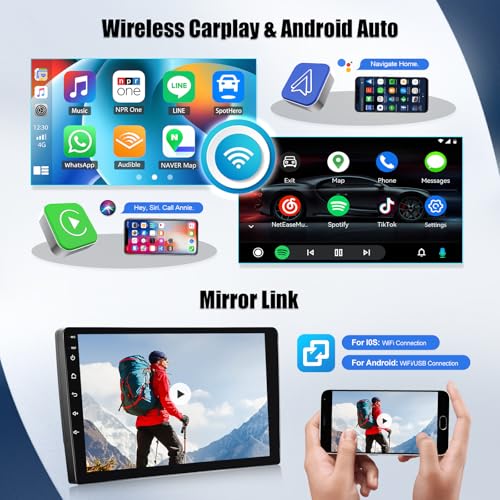 Android 15 Autoradio pour Renault Clio 3 2005-2014 Bluetooth