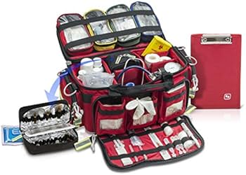 （土日限定セール‼️）救急医療バッグ 中型 赤（EB一次救命処置用救急バッグ） 土日限定セール‼️）救急医療バッグ 中型 赤（EB一次救命処置用救急