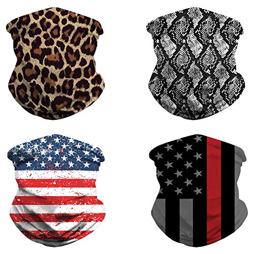 Tooplab Elástico Pañuelos Cabeza Bandana 3D Balaclava Moto Pasamontañas Calavera Multifuncional Bufanda Prueba de Viento Microfibra Esquí Ciclismo Bici Protección UV