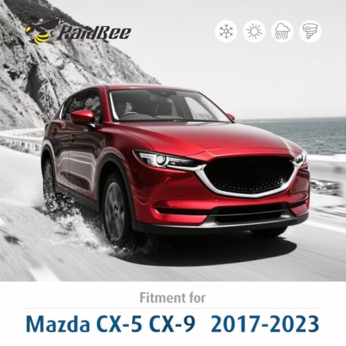 Image of Raidbee Windshield Wiper Blades Replacement for Mazda CX-5 2017-2024 CX-9 2016-2025 All-Season OEM Quality 3 Pack 24 inch+18 inch+14 inch