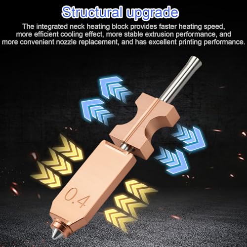 Évitez les bouchages avec le kit hotend métallique et sa buse AD5X 0,4mm - 3