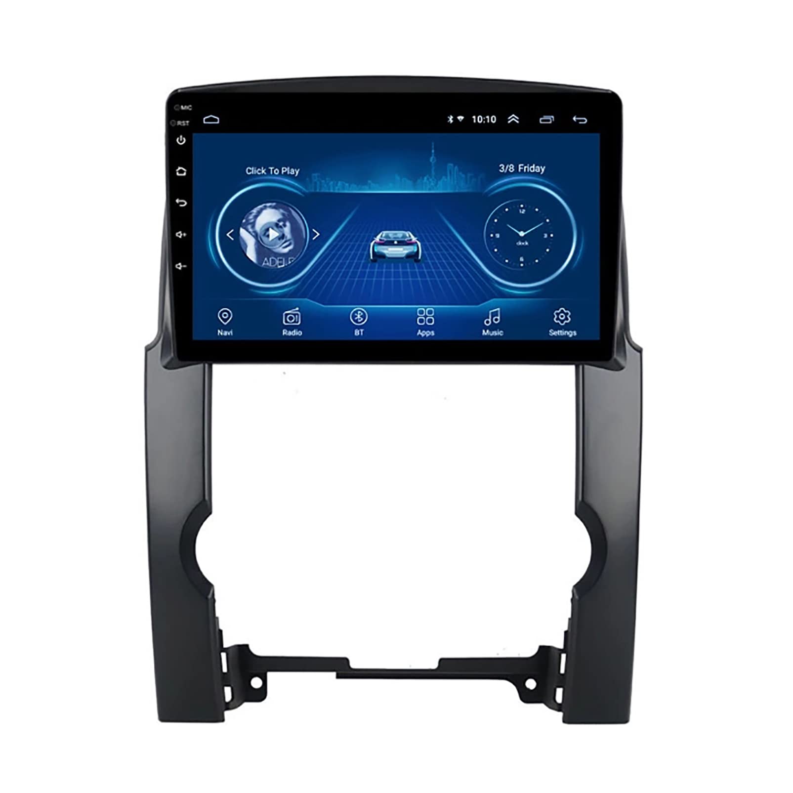 Radio para coche de 10.1" con GPS y Mirror Link para KIA Forte, mejora tu viaje diario