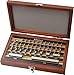 35 Piece, 0.1001 to 4", Grade 0, Steel Gage Block Set