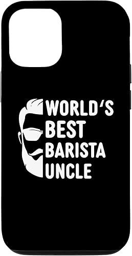 iPhone 1212 Pro Worlds Best Barista Uncle, Coffee Maker King Caffeine Case
