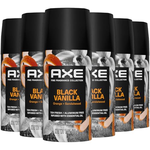 AXE Desodorante Body Spray Sin Aluminio, 6 Pack Viaje miniatura 1