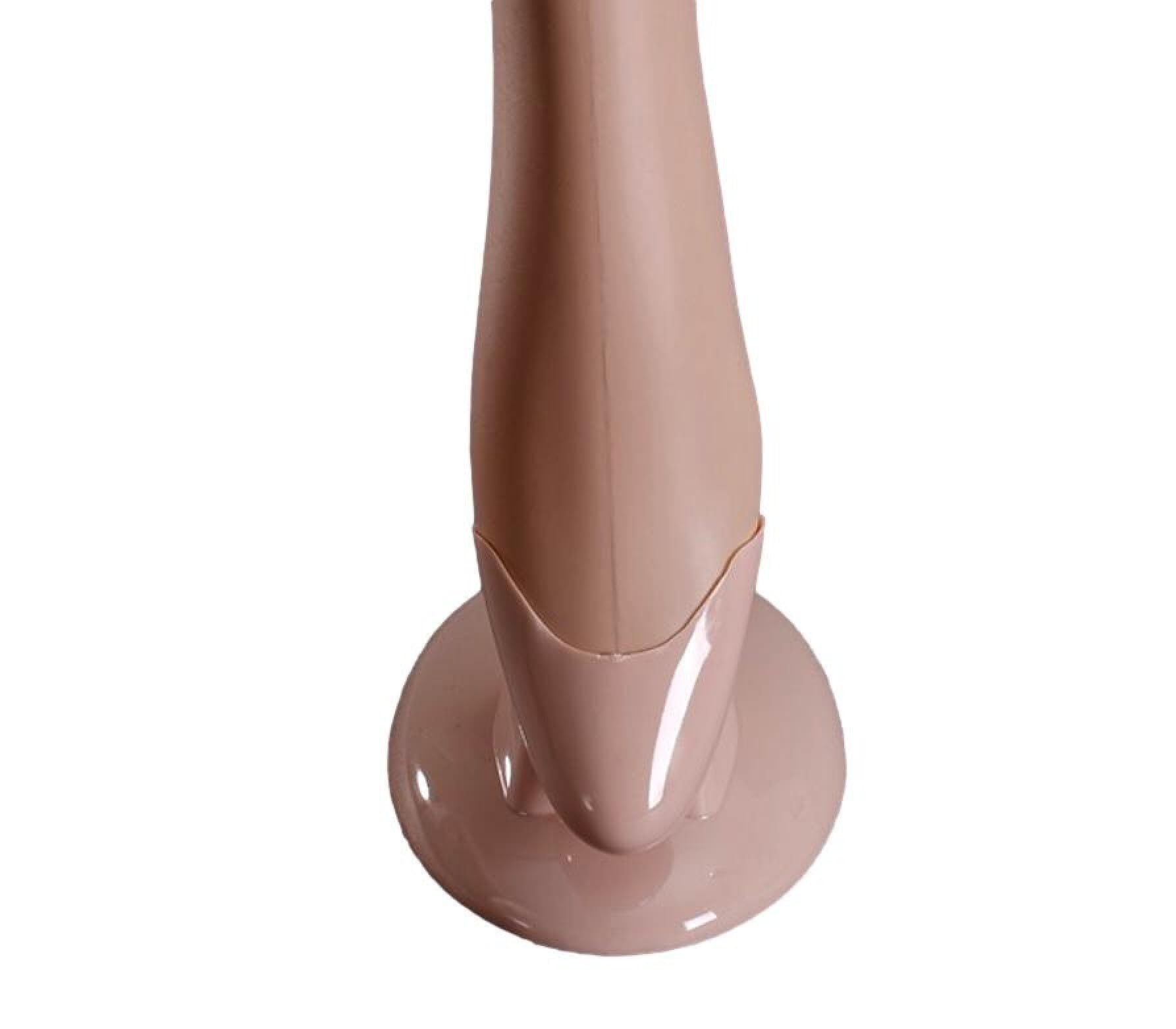 3er Set Strumpfbeine Zur Präsentation – Weibliche Dekobeine 74 Cm Mit Ständer | Hautfarben | Für Socken, Strümpfe & Dessous