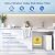 IceJoy TSU 0.01?m Ultra-Filtration Under Sink Water Filter System, 3-Stage Sink Water Filter Tankless Design with Faucet, Smart Panel Display, Eco-Friendly, No Electricity or Water Waste