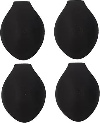 Mens Thongs Underwear Cup, 4Pcs Bulge Enhancer Men, Sponge Pad Bulge Enhancer, Perfect for Swimming Boxers, Briefs, Thongs, Shorts, Black