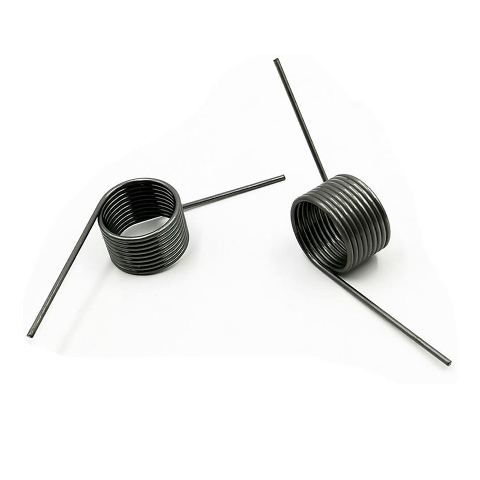 10 pièces ressort 1mm V Type fil hélicoïdal diamètre 1.0mm Angle 60 90 120 180 degrés ressorts métalliques ressort de réparation(9mm(9 laps),7mm 120 degrees)
