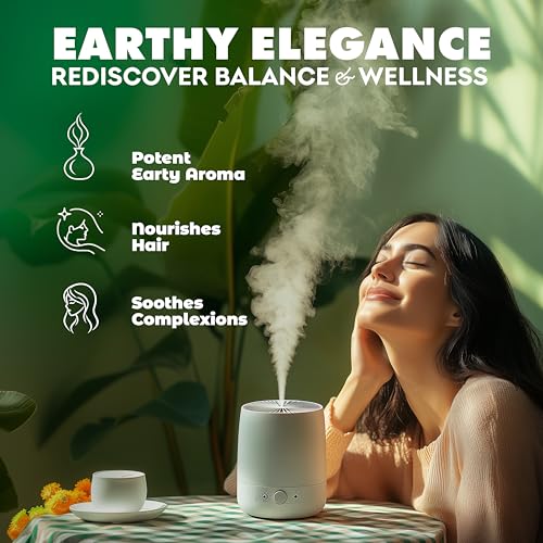 Image of Esslux Patchouli Essential Oil Improves Appearance of Dry Skin - 100% Pure, Therapeutic Grade - Used for Aromatherapy, Stress Relief & Sleep - 90 ML