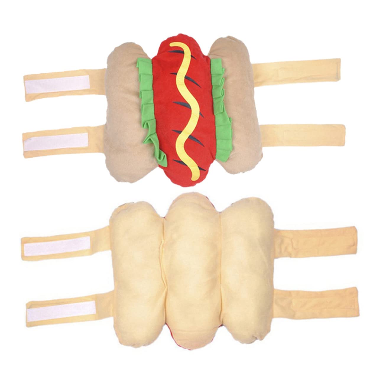 BESPORTBLE 3 Pz abbigliamento per animali domestici costumi cane divertenti abbigliamento cane divertente vestiti per animali domestici halloween da cucciolo vestiti per cani Hamburger