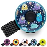 Fahrradklingel Kinder - Fahrradklingel Monster - Fahrradklingel Kinder Mädchen - Klingel Fahrrad Kinder, Klingel Kinderfahrrad, Kinder Fahrradklingel, Fahrradklingel Mädchen