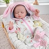 BABESIDE Lifelike Reborn Baby Dolls - 12-Inch Baby Soft Body Realistic-Newborn Baby Dolls Full Vinyl Body Poseable Real Life Baby Dolls Girl Gift Box for Kids Age 3+