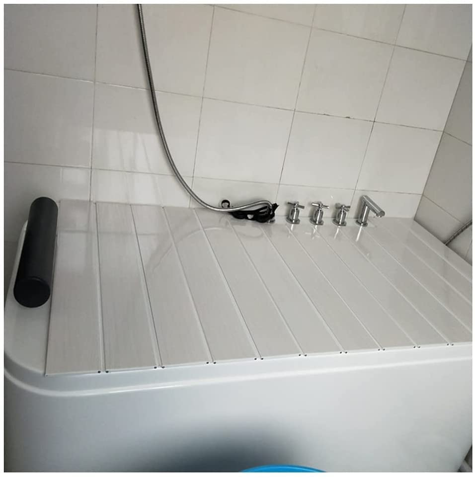 Plateau de baignoire blanc isolant pour garder la chaleur du bain