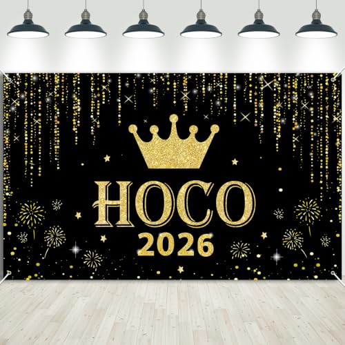 HOCO 2025 Party Backdrop Banner